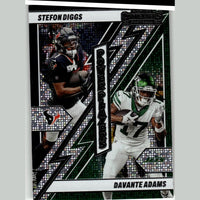 2024 Panini Contenders #14 Davante Adams / Stefon Diggs Power Players