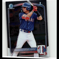 2025 Bowman #BCP-88 Jesus Lopez Chrome Prospects