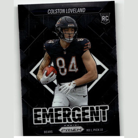 2025 Panini Prizm #20 Colston Loveland Emergent