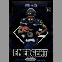 2025 Panini Prizm #4 Jalen Milroe Emergent