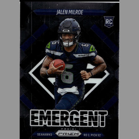 2025 Panini Prizm #4 Jalen Milroe Emergent