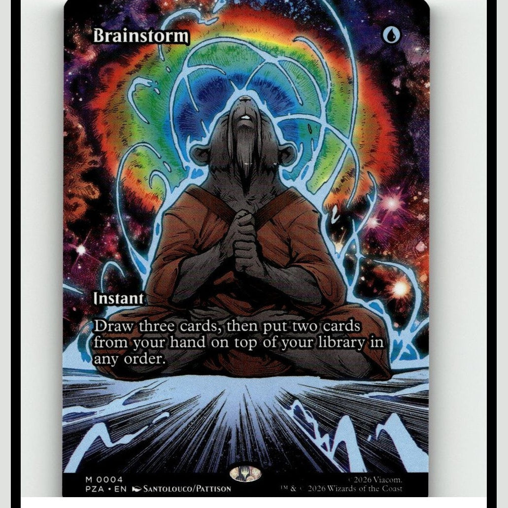 Super Shredder (Borderless) 0217 TMT Teenage Mutant Ninja Turtles TMNT NM/M MTG