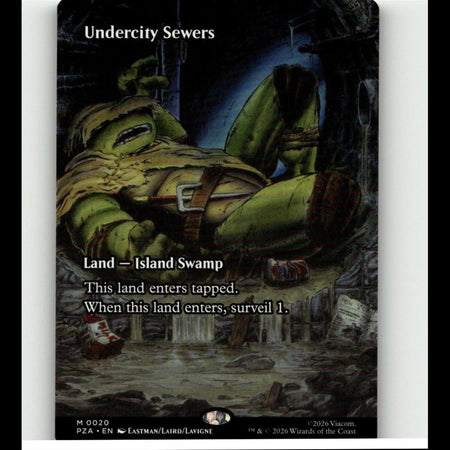 Magic #M0020 Undercity Sewers Borderless TNMT