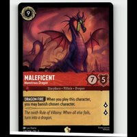 Disney Lorcana Fabled Maleficent Monstrous Dragon 108/204 NM Legendary