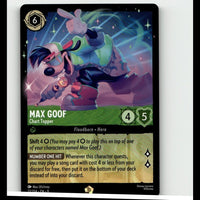Disney Lorcana - Max Goof - Chart Topper 77/204 - Fabled Non Foil
