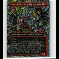 Casey Jones, Jury-Rig Justiciar #207 FOIL - MTG Teenage Mutant Ninja Turtles NM