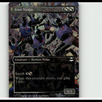 Magic: The Gathering TMT CF 0209 Foot Ninjas (Borderless) Foil TMNT