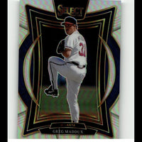 2025 Panini Select #85 Greg Maddux Silver Prizms