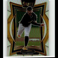 2025 Panini Select #28 Paul Skenes Silver Prizms