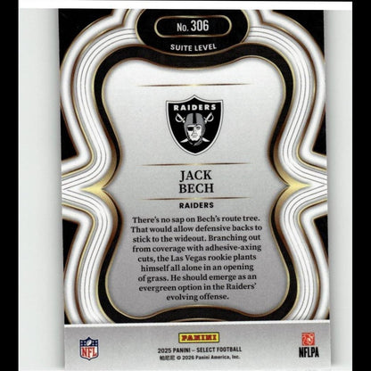 2025 Panini Select #306 Jack Bech