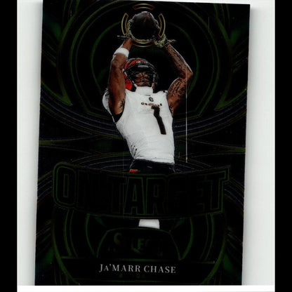 2025 Panini Select #7 Ja'Marr Chase On Target