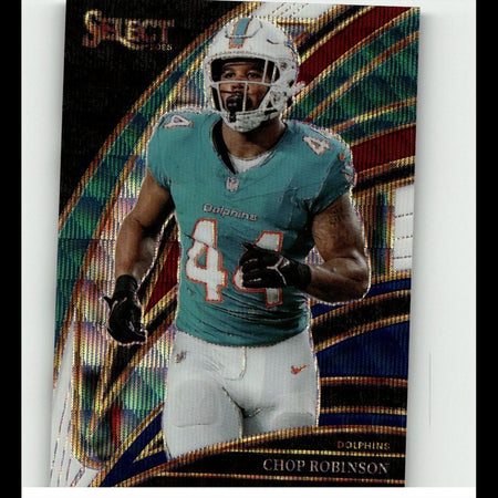 2025 Panini Select #283 Chop Robinson Tri-Color Prizm #/249
