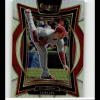 2025 Panini Select #71 Cliff Lee Silver Prizms