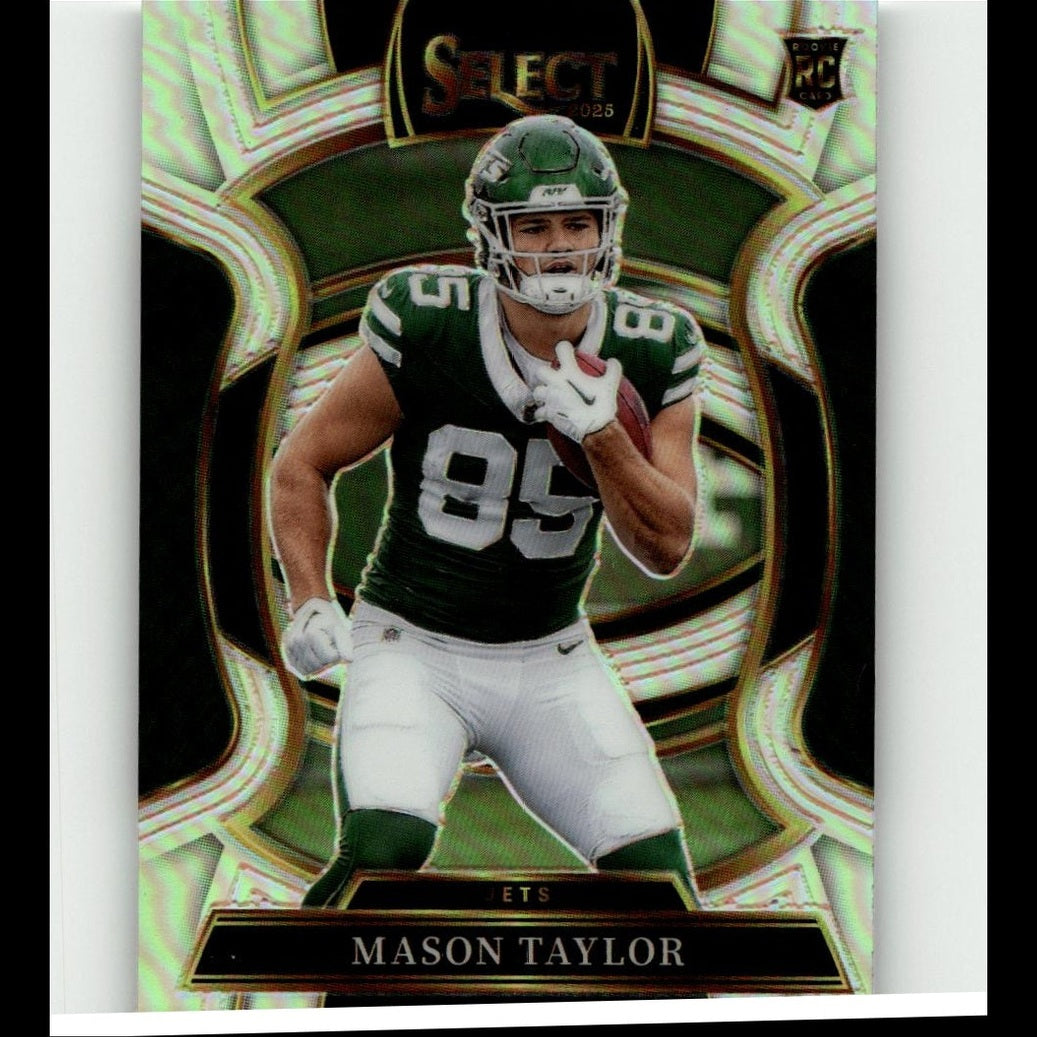 2025 Panini Select #76 Mason Taylor Silver Prizm