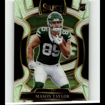 2025 Panini Select #76 Mason Taylor Silver Prizm