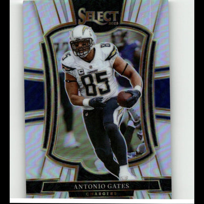2025 Panini Select #150 Antonio Gates Silver Prizm