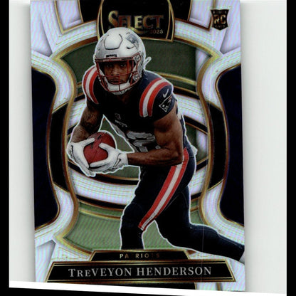 2025 Panini Select #78 TreVeyon Henderson Silver Prizm