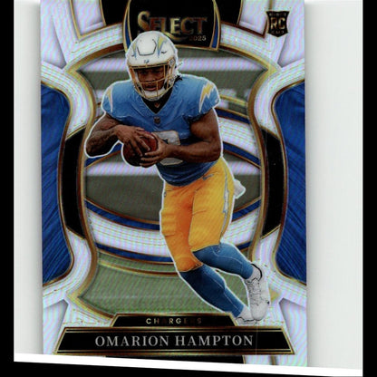 2025 Panini Select #2 Omarion Hampton Silver Prizm