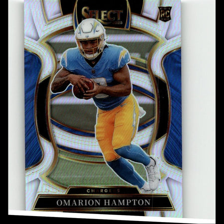 2025 Panini Select #2 Omarion Hampton Silver Prizm