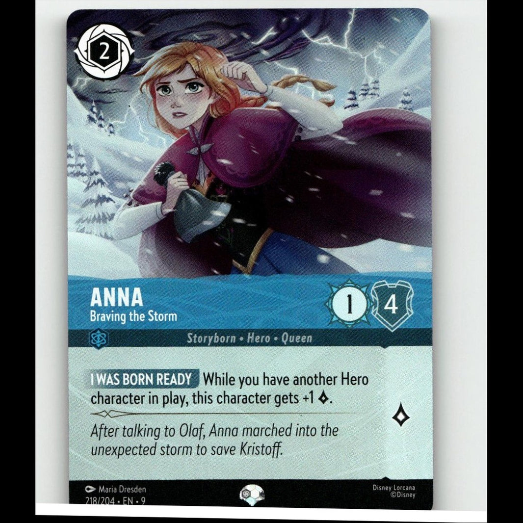 Disney Lorcana Anna 218/204 Foil