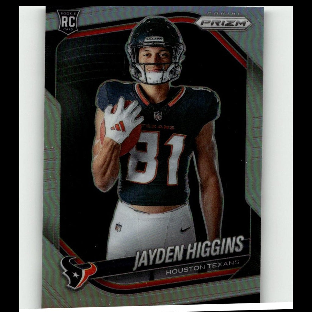 2025 Panini Prizm Jayden Higgins Rookie Variation #414