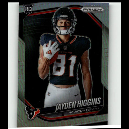 2025 Panini Prizm Jayden Higgins Rookie Variation #414