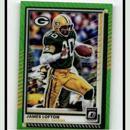 2025 Donruss Optic #56 James Lofton Orange #/299