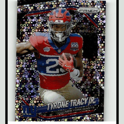 2025 Panini Prizm #203 Tyrone Tracy Jr. Silver Disco