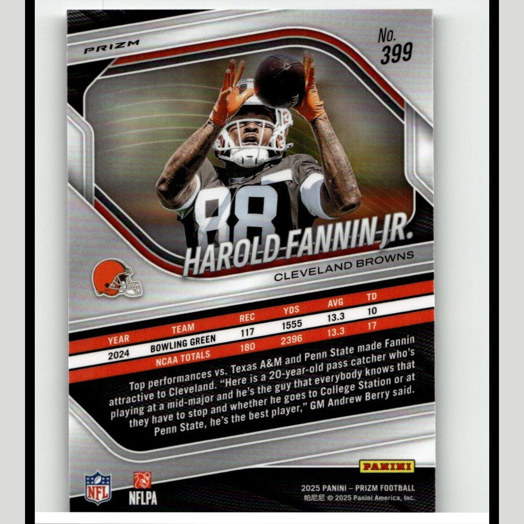2025 Panini Prizm #399 Harold Fannin Jr. No Huddle