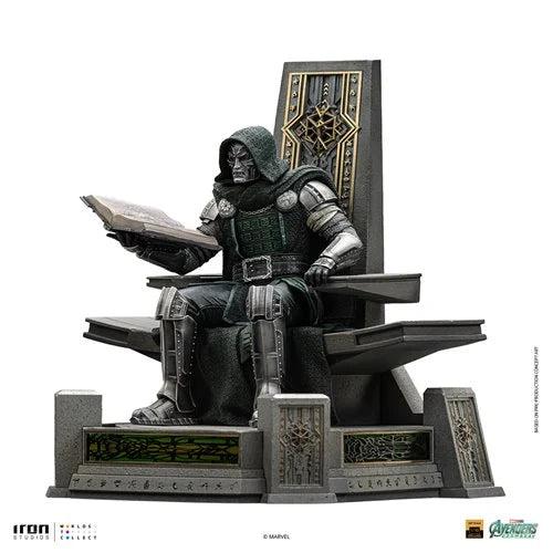 Avengers: Doomsday Doctor Doom on Throne 1:10 Art Scale Limited Edition Statue