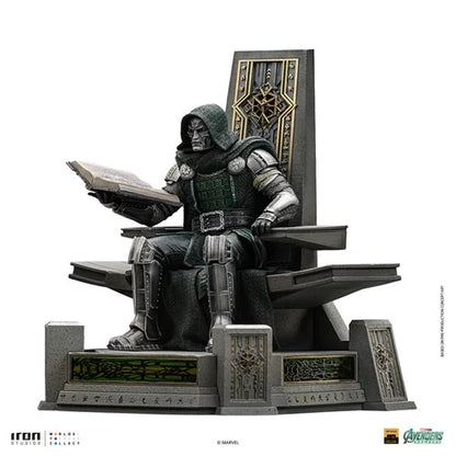 Avengers: Doomsday Doctor Doom on Throne 1:10 Art Scale Limited Edition Statue