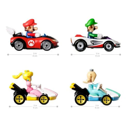 Mario Kart Hot Wheels 2025 Mix 3 Vehicle 4-Pack