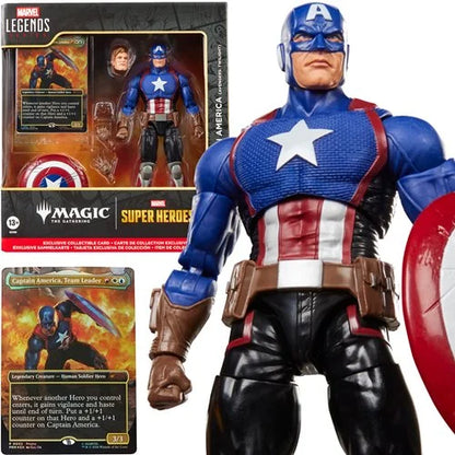 Magic: The Gathering Marvel Legends Series Captain America (Avengers: Twilight)