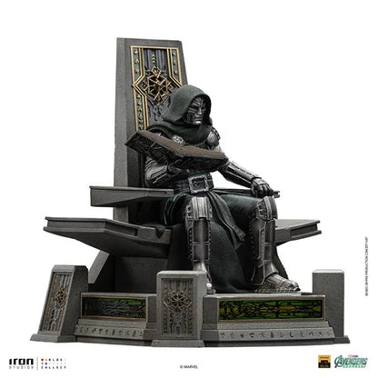 Avengers: Doomsday Doctor Doom on Throne 1:10 Art Scale Limited Edition Statue