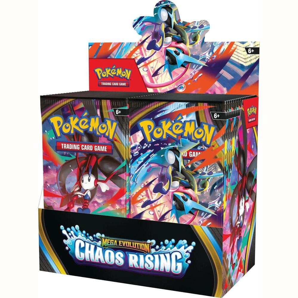 Pokémon Mega Evolutions - Chaos Rising Booster Box