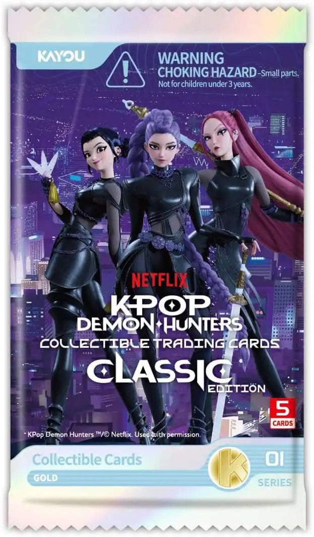 KPop Demon Hunters World Tour Classic Edition Trading Card Collector Box
