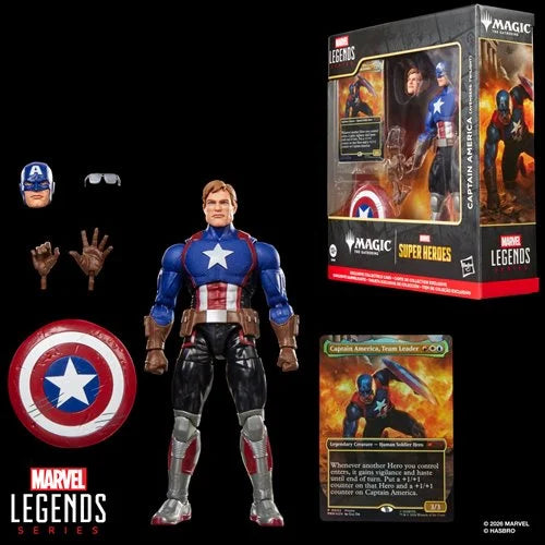 Magic: The Gathering Marvel Legends Series Captain America (Avengers: Twilight)
