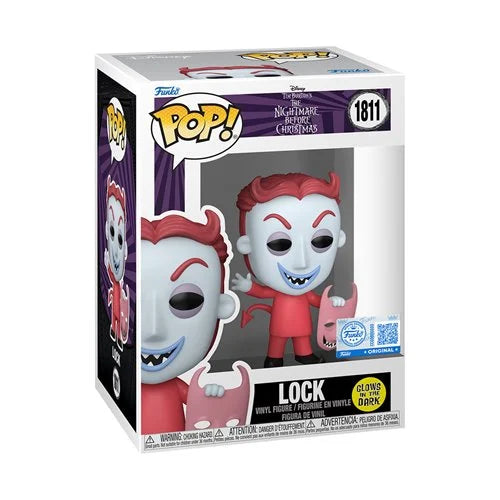 The Nightmare Before Christmas Lock Glow-in-the-Dark Funko Pop! Vinyl Figure #1811