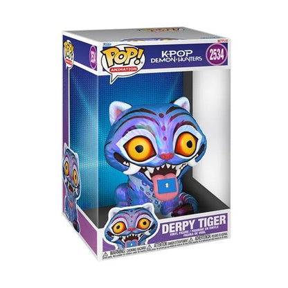 KPop Demon Hunters Derpy Tiger Jumbo 10-Inch Funko Pop! Vinyl Figure #2534