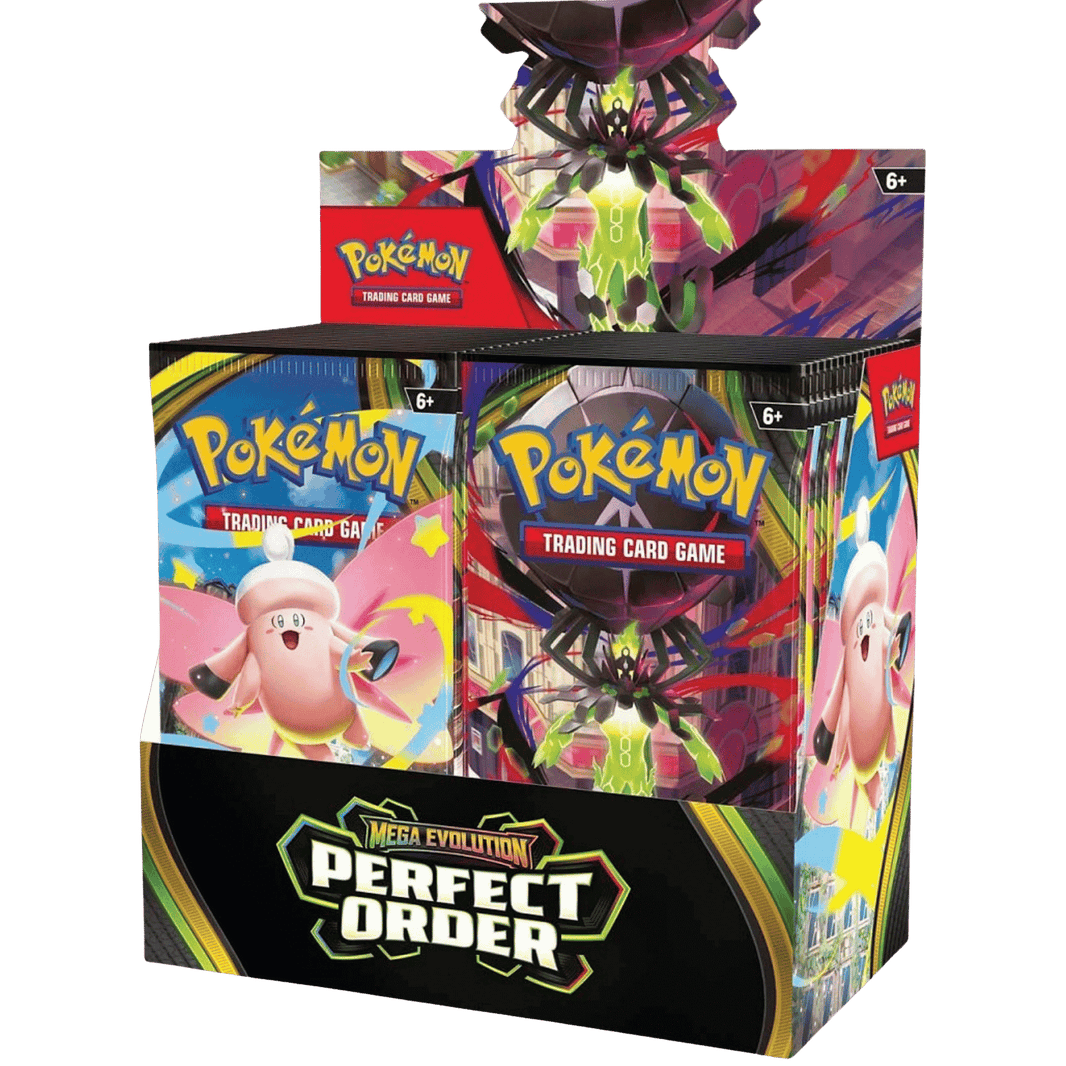 Pokémon Trading Card Game: Mega Evolution Perfect Order Booster Display