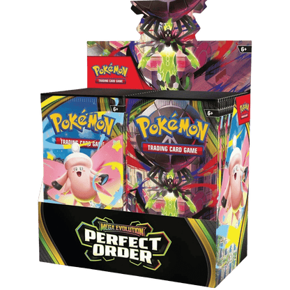 Pokémon Trading Card Game: Mega Evolution Perfect Order Booster Display
