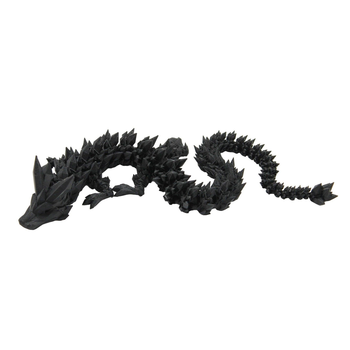 Crystal Dragon Fidget Toy - 3D Printed Articulated Dragon - Alchemist Cards & Games