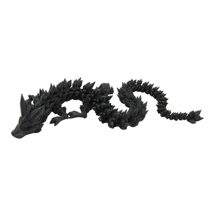 Crystal Dragon Fidget Toy - 3D Printed Articulated Dragon - Alchemist Cards & Games