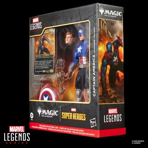 Magic: The Gathering Marvel Legends Series Captain America (Avengers: Twilight)