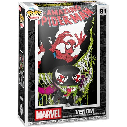 Amazing Spider-Man #346 Venom Funko Pop! Comic Cover Figure #81 with Case