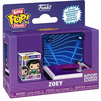 KPop Demon Hunters Zoey Funko Bitty Pop! Stages Mini-Figure