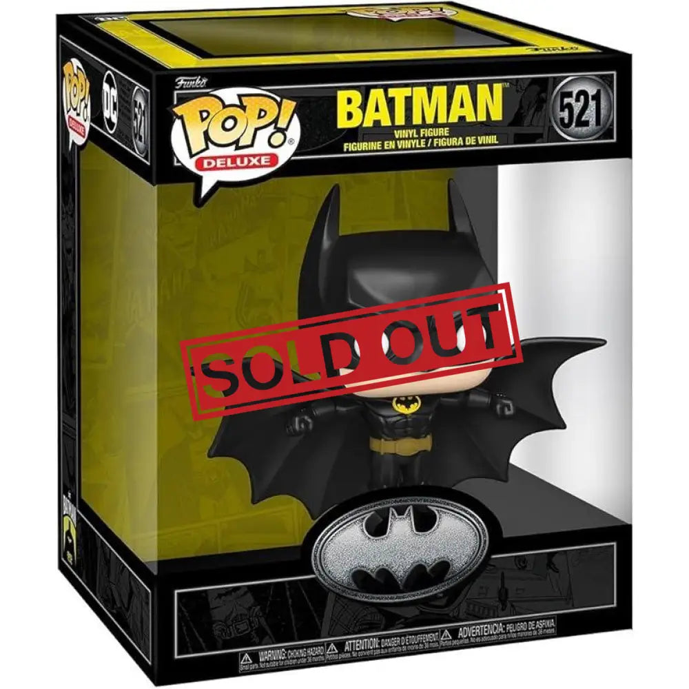 Batman Funko Pop Deluxe figurine.