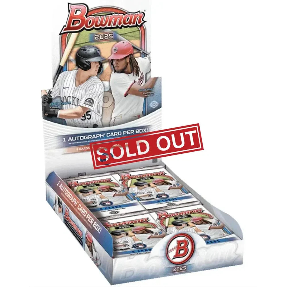 Bowman 2025 baseball card box.