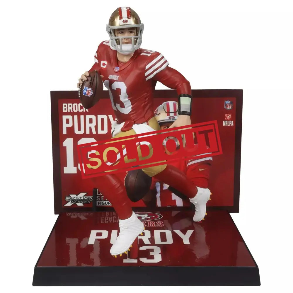Brock Purdy figurine.