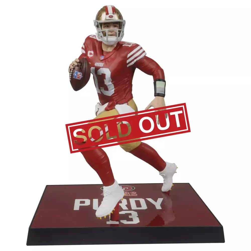 Brock Purdy figurine.